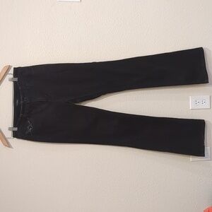 White House Black Market Black Denim Bootleg Jeans Size 4